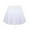 White, variant on Girls' Active Casual Mini Dark Blue Skater Skirt Adjustable Waist Girls Spring Skirt 11-12 Years