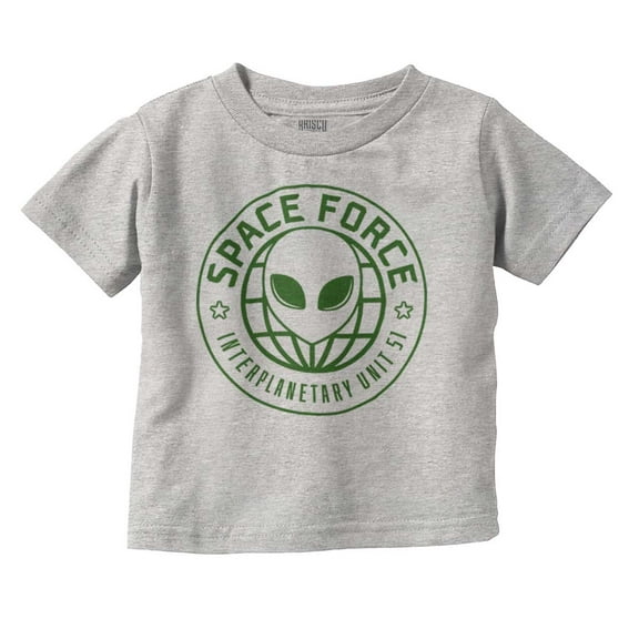Alien Space Force Area 51 Believers Toddler Boy Girl T Shirt Infant Toddler Brisco Brands 12M