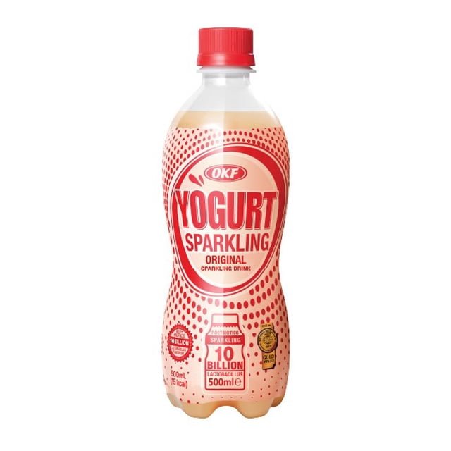 OKF Boisson Pétillante au Yogourt Saveur Originale