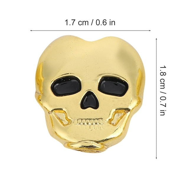 6Pcs Tuning Peg , Skull Shape Guitar Tuning Peg Tuners Machine Heads For Folk Electric Guitar