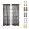 thumbnail image 3 of Tótem Hogar Cortinas De Gasa De Desgaste De Vidrio Semi-Sombreado Panel De Coches Sala De Estar Dormitorio Dormitorio Decoración De La Ventana 1111Fourone JJ23788, 3 of 7