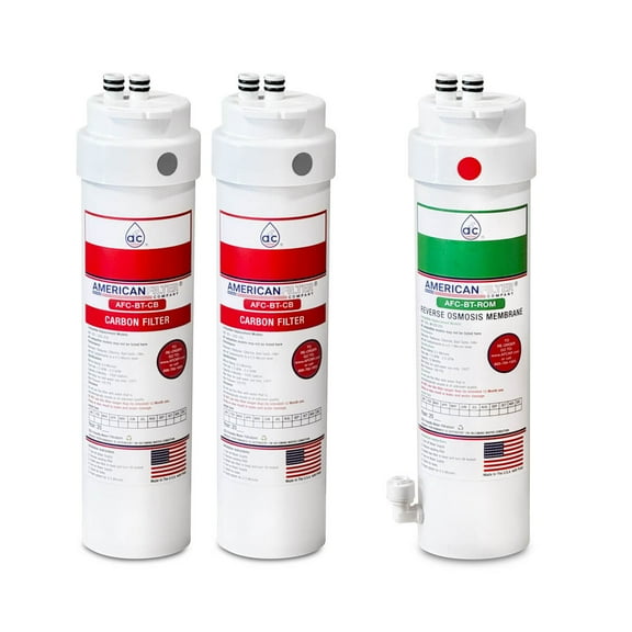 AFC® #AFC-BT-CBRO, Compatible with Brita® Redi-Twist™ USF-201 and USF-205 water filter cartridge set for the system USS-355 / WFUSF205 - 6 Month Pack