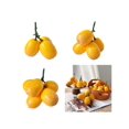 thumbnail image 6 of Artificial Loquat Fruit Realistic Simulation Fruits Model for Home Kitchen Dining Table Decoration, 6 of 11