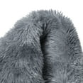 thumbnail image 3 of Soft Fluffy Area Rugs for Living Room, 5ft x 8ft Indoor Shaggy Plush Throw Rug Carpet Mat Non-Slip for Bedroom Dorm Home Decor, Dark Gray, 3 of 8