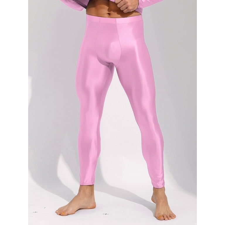Mens store pink leggings