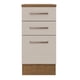thumbnail image 5 of Mueble de Cocina MADESA Agata 40 cm 3 Cajones Marrón/Crema, 5 of 5