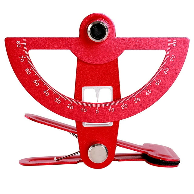 RC Hobby DIY Tool Anodized Aluminum Throw Meter Rudder Angle Ruler for Traxxas TAMIYA Plane DIY Tool Throw Meter