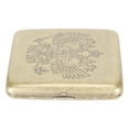 thumbnail image 2 of Metal  Case Retro Double Sided Spring Clip Open Pocket Holder for 20pcs, 2 of 8