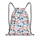thumbnail image 1 of Fotbe Sport Items Bolsa Mochila con Cordón Estampada, Bolsa de Gimnasio Deportiva, Bolsa Cinch, Bolsa con Cordón para Hombres y Mujeres-Small, 1 of 6