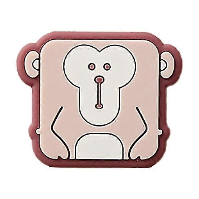 12 topes de puerta, protectores de pared para perillas de puerta con adhesivo fuerte, reutilizables, con diseño de dibujos animados, silenciosos y antigolpes.