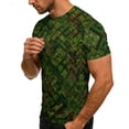 thumbnail image 6 of Men's Casual T Shirts for Man Camouflage T-Shirt Sports Fitness Short Sleeve Military Camo Crewneck Shirts, S-3XL, 6 of 7