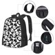 thumbnail image 2 of Balery Seamless Pattern Cute Panda Mochila para hombre y mujer - Tela Oxford 600D resistente - Gran capacidad, resistente al agua, ideal para la escuela, viajes y senderismo, 2 of 6
