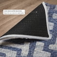 thumbnail image 6 of Addison Rugs Dream Shag Premium Machine Washable Transitional Contemporary Blue Rectangle Rug, 3' x 5', 6 of 8