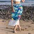 thumbnail image 6 of Cloud Chiffon Summer Dress with Polyester Straps - Women's Beach Dresses, 6 of 6