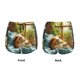 thumbnail image 3 of Balery Lazy Home Style Guinea Pig Pantalones cortos deportivos para mujer con forro y dos bolsillos, elásticos, para entrenamiento, gimnasio, yoga-X-Large, 3 of 7