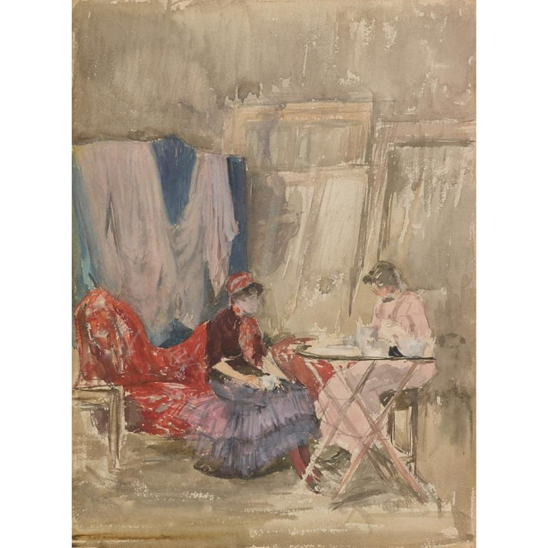 James Abbott McNeill Whistler 11x14 Black Ornate Wood Framed