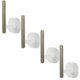 thumbnail image 1 of 4 ganchos adhesivos de plástico para cortinas, multiusos, para cocina., 1 of 6