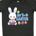 thumbnail image 4 of Inktastic My 1st Easter with Bunny and Easter Basket Boys Baby Bodysuit, 4 of 5