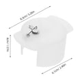 thumbnail image 2 of PENIKOKO White Durable Patio Umbrella Crank Handle Replacement Kit for Outdoor Umbrella Repair and Adjustment, 2 of 8