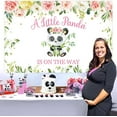 thumbnail image 4 of Panda Baby Shower Decorations for Girl Pink Panda Baby Shower Backdrop 3 * 5ft Panda Baby Shower Photography Background for Kids Birthday Baby Shower Party Decoration, 4 of 6