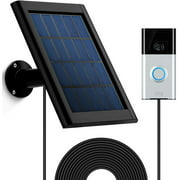 OLAIKE Solar Panel for All-New Video Doorbell 2020 Release 2nd Gen& 1st, Weatherproof Continuous Charging for Maximum