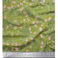 thumbnail image 1 of Soimoi Rayon Fabric Leaves Decor Fabric Printed Yard 56 Inch Wide, 1 of 3