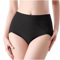 thumbnail image 2 of Kmdttou Womens Underwear Breathable Wicking Ladies Comfortable Solid Color Large Size Abdominal Panties Hight Waiste Underpants (Regular & Plus Size), 2 of 7