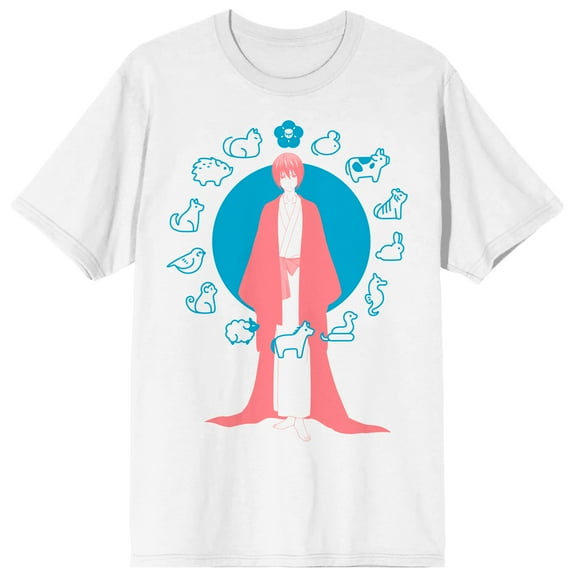 Fruits Basket Akito Sohma Zodiac Curse Men's White T-shirt