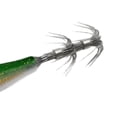 thumbnail image 2 of Señuelo Pesca Luminoso Anzuelos Calamar Anzuelo Artificial Cebo para Peces () Rojo Y Verde, 2 of 5