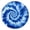 Blue White Tie-1, variant on Blue White Tie Dye Mandala Pattern Round Fitted Tablecloth with Elastic Edge,Dining Table Cover Waterproof,Outdoor Round Tablecloth for Camping,Dining,Indoor and Outdoor