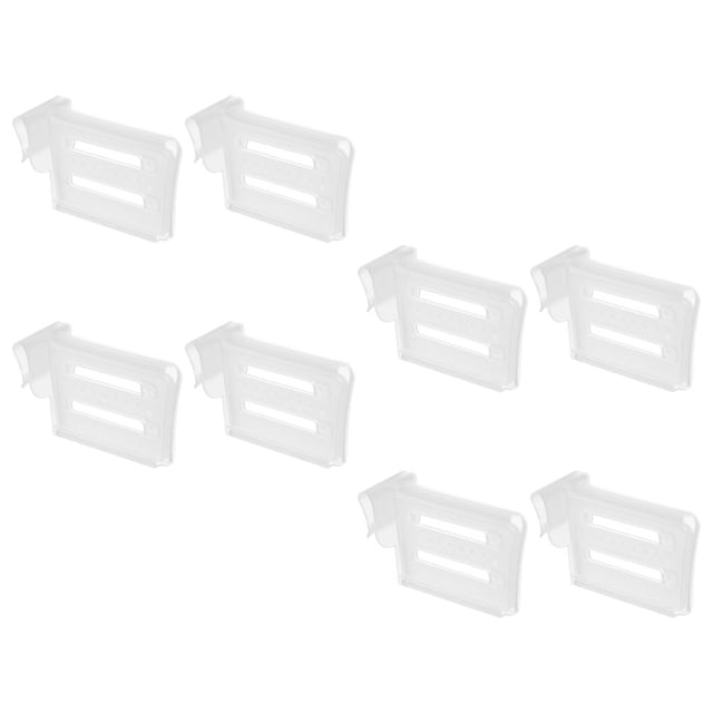 FUTUREORYY 8Ud Separadores Transparentes Para Puerta De Refrigerador Organizador Ajustable Y Resistente