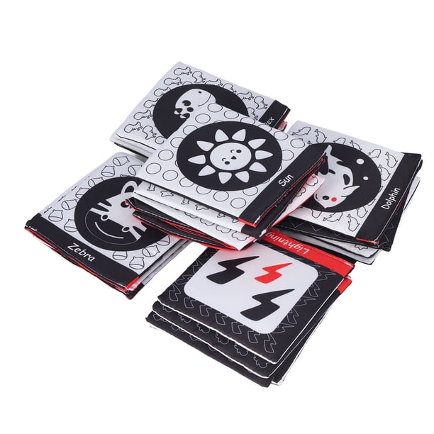 Tarjetas De Rompecabezas Blandas, Libro De Tela Para Bebés, Fibra De Poliéster, Seguro De Usar, 26 Uds., Juguetes De Educación Temprana Con Bolsa De Almacenamiento Para Mejorar
