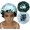 007 Aqua/Hunter, variant on Adjustable Silk Satin Bonnet Hair Care Caps for Women Girls Loose-fitting Reversible Sleeping Cap Shower Caps Hair Wrap Bonnets (007 /Hunter)