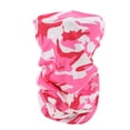 thumbnail image 3 of Cycling Scarf, UV Protection Scarf Windproof Dustproof Breathable  For Daily Sun Protection Pink And White Camouflage, 3 of 8