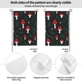 thumbnail image 4 of Sigee Amanita Mushroom for Live Happy Decorative Small Garden Flag,Double Sided Yard Flags Holiday Garden Flags for All Seasons, 4 of 9