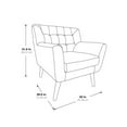 thumbnail image 2 of OSP Home Furnishings Mill Lane Chaise en Ciment Fab, 2 of 5