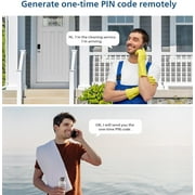Philips Keyless Entry Door Lock Touchscreen Digital Keypad Smart Electronic Deadbolt,PIN Code,Easy Installation- Matte Black