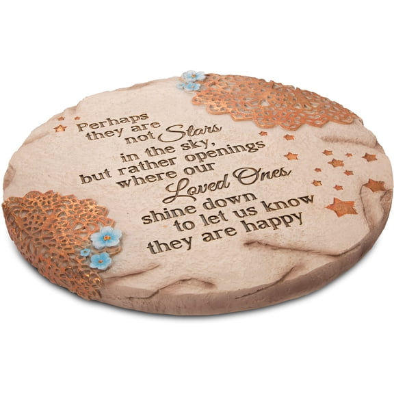 Pavilion Gift Company Stars in The Sky Garden Stone, 10-inch, Multicolor