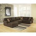 thumbnail image 2 of Flash Furniture Signature Design by Ashley Cowan Sectional in Mocha Fabric, 2 of 2