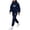 Dark Blue 01, variant on Stamzod Fall Winter Tracksuit Men 2 Piece Hoodie Jogging Suits Casual Athletic Sweatsuits for Men Halloween Costumes M