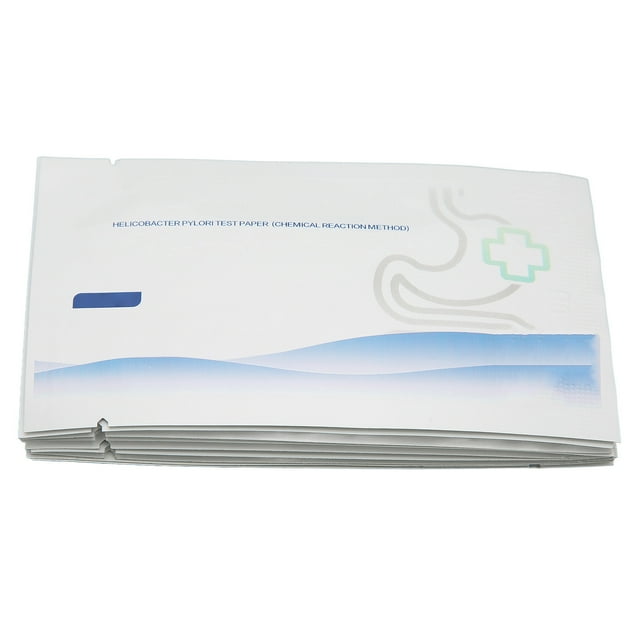 Paquete individual de 10 tiras de prueba rápida para detección de Helicobacter Pylori