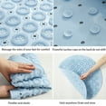 thumbnail image 5 of CSCHome Bath Mats Round Bath Mat Tpe Material Comfortable and Durable for Bathroom Kitchen, 5 of 5
