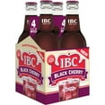 thumbnail image 3 of IBC Black Cherry Made with Sugar Soda, 12 fl oz, 4 Pack Glass Bottles, 3 of 7