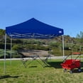 thumbnail image 5 of Impact Canopy 10 x 10 Pop Up Canopy Tent, Straight Leg Shelter, Ultra Light Aluminum Frame, UV Coated, Canopy Accessories, White, 5 of 6