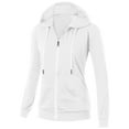 thumbnail image 3 of Hoodies for Women Zip Up Lightweight Jacket Casual Long Sleeve Jacket Coat Thumb Hole Hoodie Sweatshirt with Pockets, 3 of 7