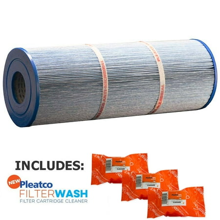 Leisure Bay Spas Parts - Pleatco Cartridge Filter PLBS75-M Leisure Bay S2/G2 Spa 75 SF (Antimicrobial) 817-0015 303433 R173600 (Antimicrobial) w/ 3x Filter Washes