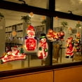 thumbnail image 3 of De Papá Noel De Navidad Con Ventosa, Decoración Colgante, Luces Colgantes De Ventana De Navidad, Colgante Para Decoración De Fiesta De Navidad Speravity HA040435-01, 3 of 6