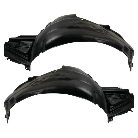 TRQ Front Inner Fender Liner Set Fits Select 2008-2010 Subaru Impreza SU1248122 SU1249122