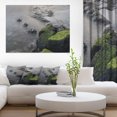 thumbnail image 1 of Green Rocks in Beautiful Sydney Coastline - Large Seashore Canvas Print, 1 of 3