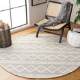thumbnail image 2 of SAFAVIEH Marbella Devereux Striped Area Rug, Ivory/Black, 8' x 10', 2 of 10